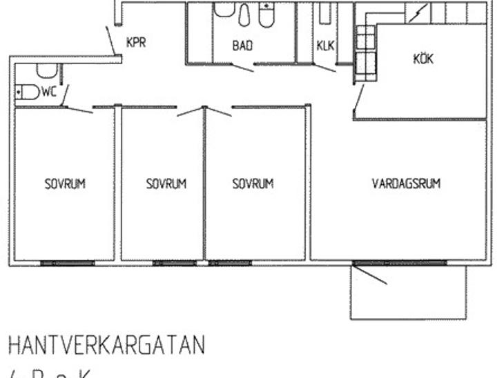 Bostad Hantverkargatan 38 Hofors