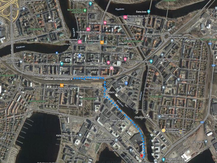 Bostad Bogsprötsgatan Karlstad