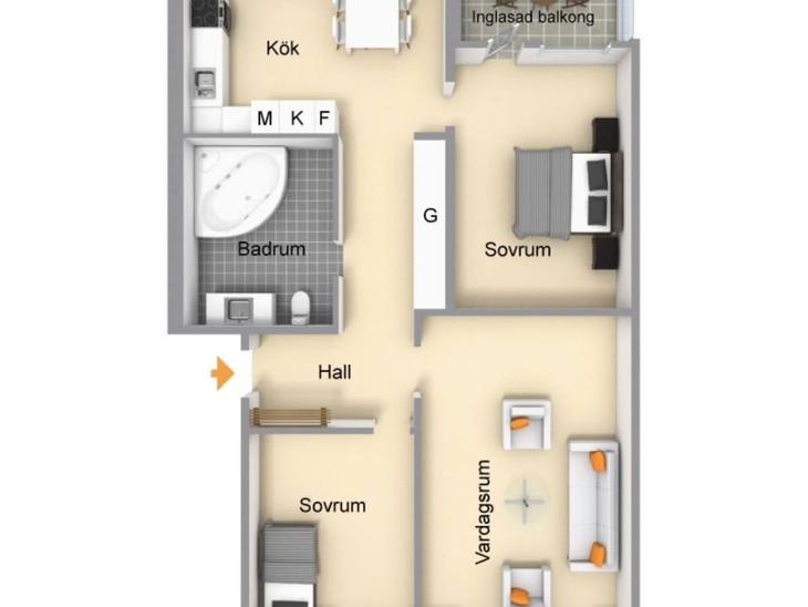 Bostad Vildgåsvägen Lund