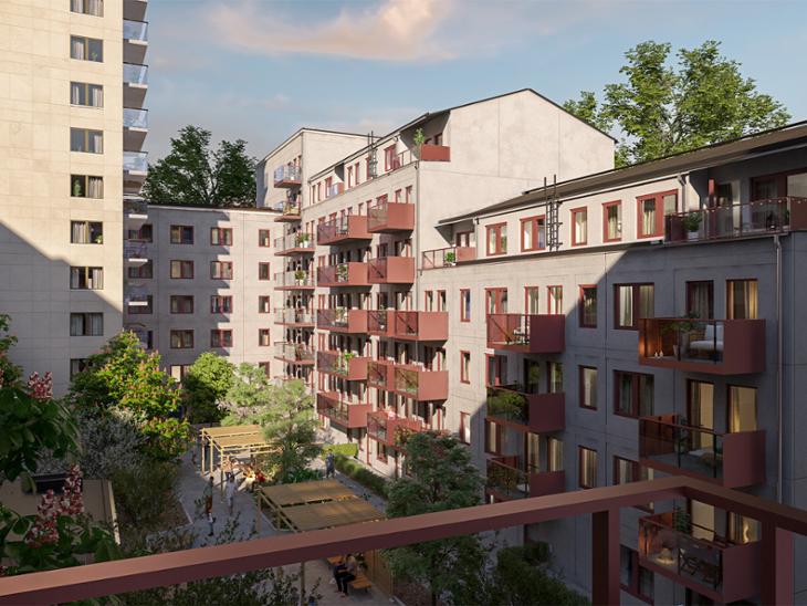 Bostad Zachrisbergsgatan Stockholm