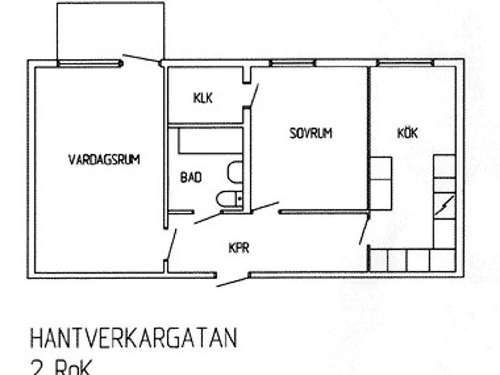 Bostad Hantverkargatan 32 Hofors
