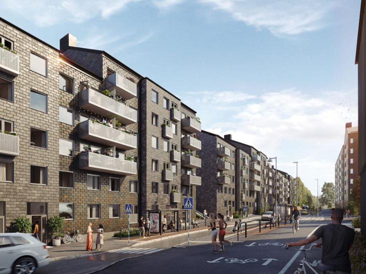 Bostad Hyllie allé Malmö