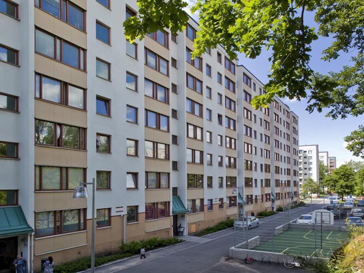 Bostad Glanshammarsgatan Stockholm