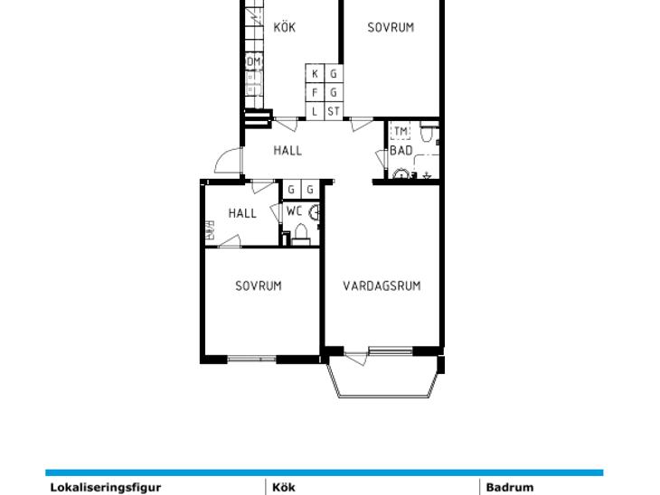 Bostad Åkragatan 6C Sala