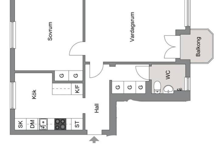 Bostad Salbyvägen Stockholm