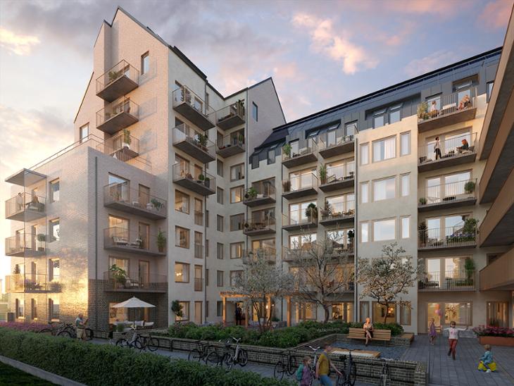 Bostad Södra Järnvägsgatan Växjö