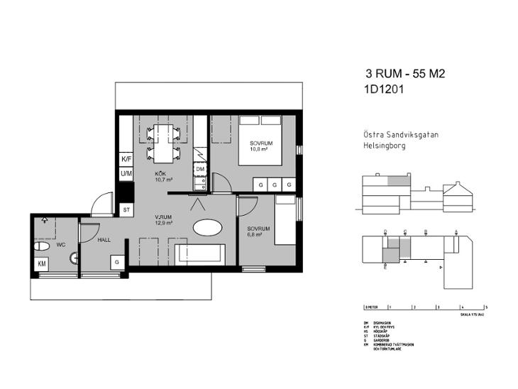 Bostad Östra Sandviksgatan 1D Helsingborg