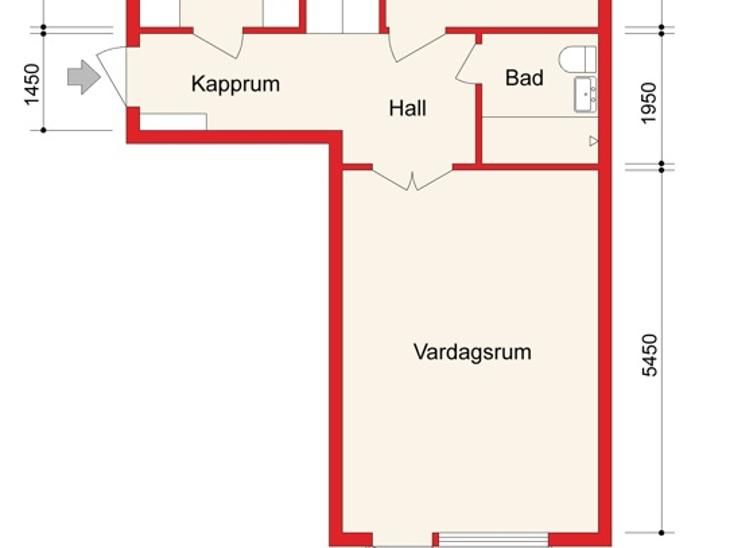 Bostad Villavägen 5B Norrtälje