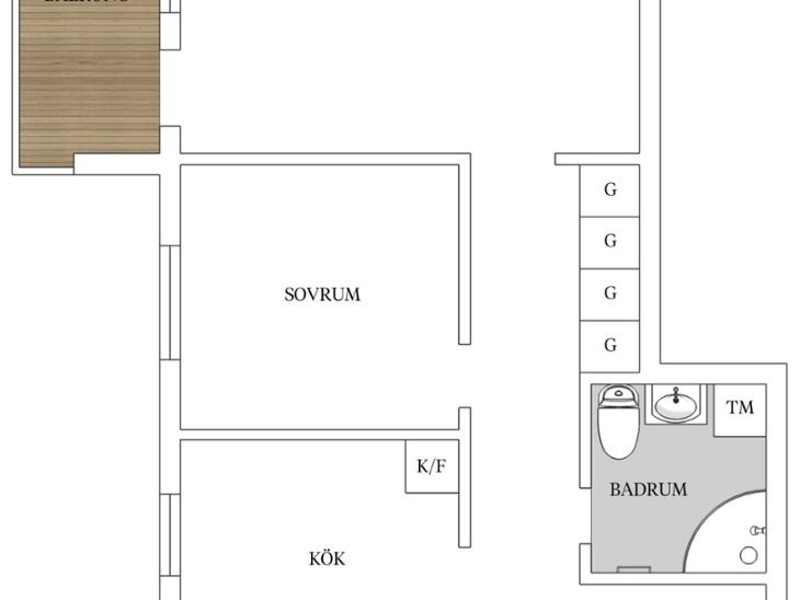 Bostad Tuvvägen Haninge