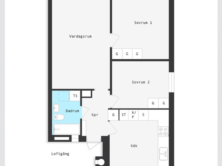 Bostad Skolgatan 23 Norrköping