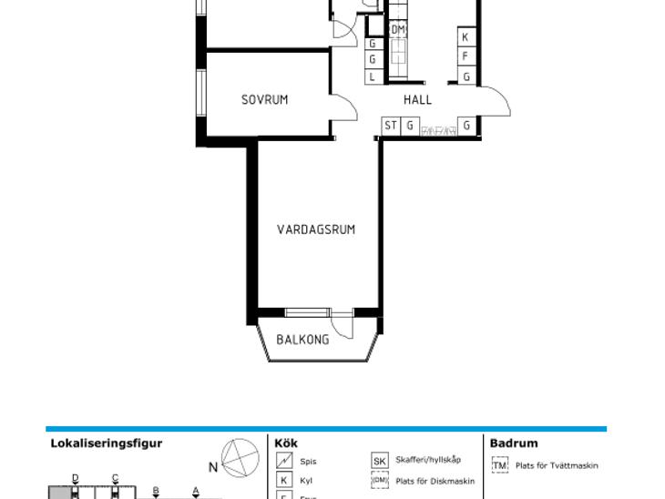 Bostad Åkragatan 4D Sala