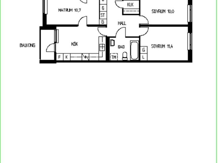 Bostad Residensgatan Luleå