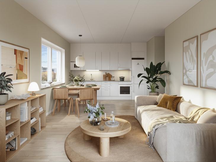Bostad Ellen Rydéns väg Stockholm